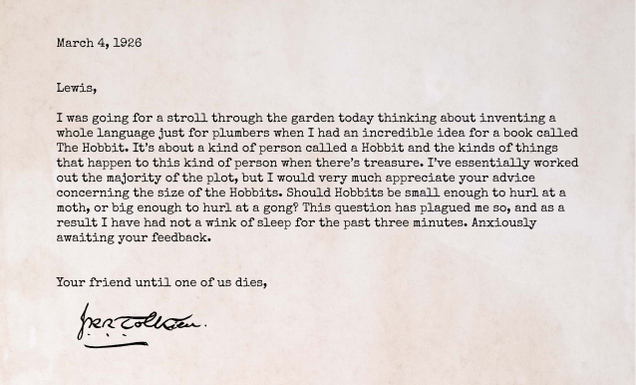 Illustration for article titled These Letters Between C.S. Lewis And J.R.R. Tolkien Shed Light On One Of The Greatest Literary Friendships Of All Time